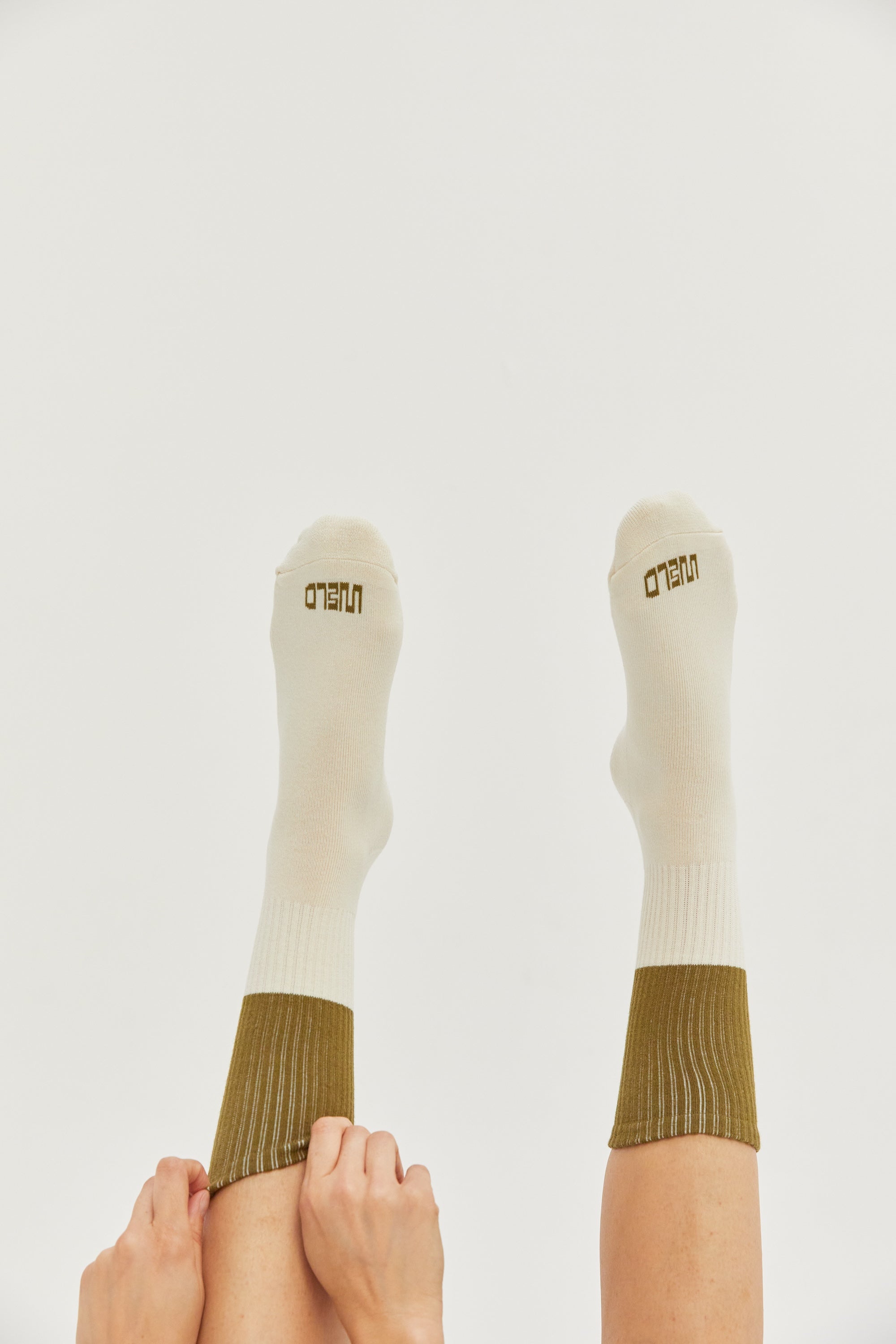 Color Block Crew Socks