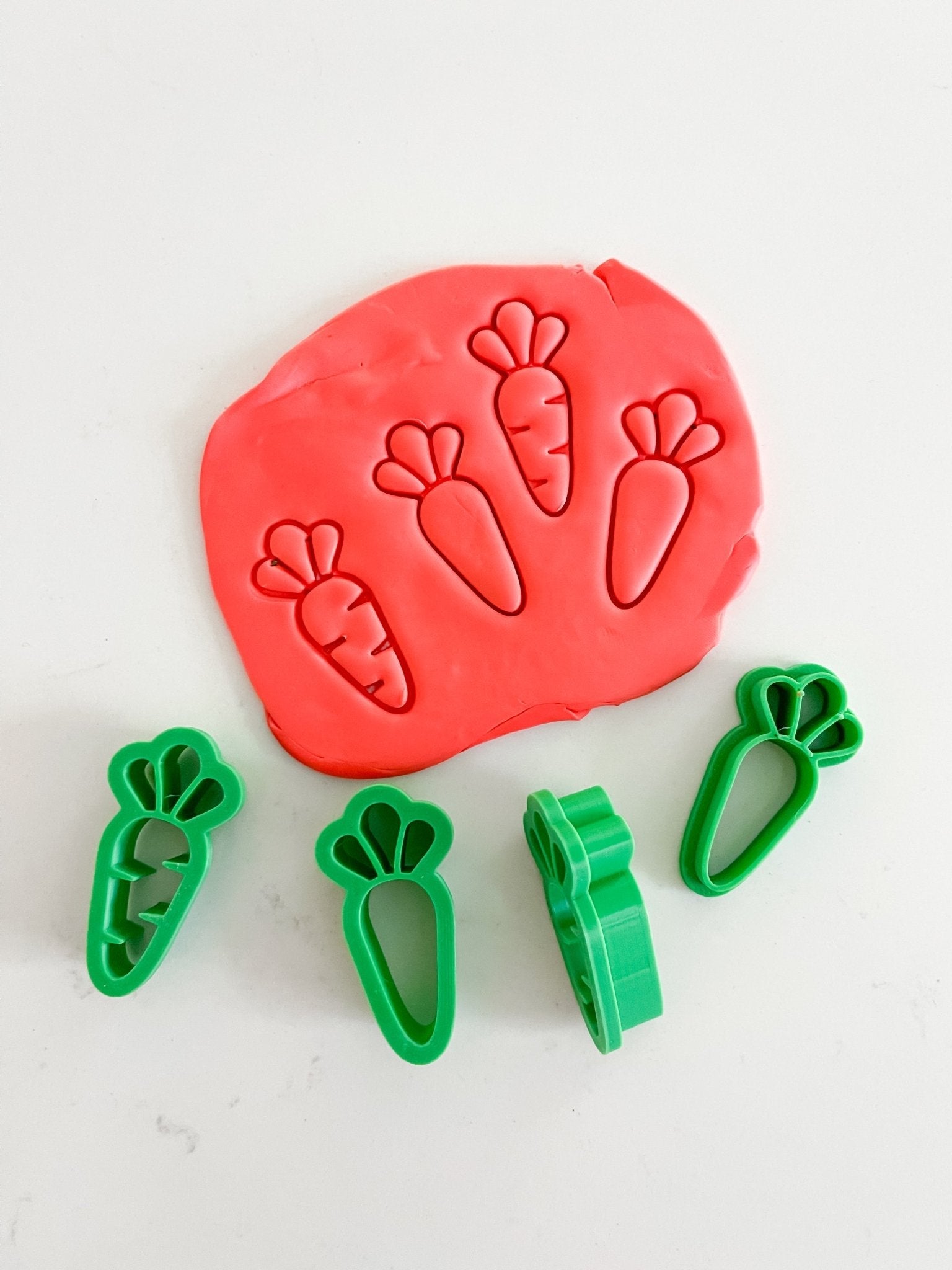 Carrot Set Polymer Clay Cutter - Dangles