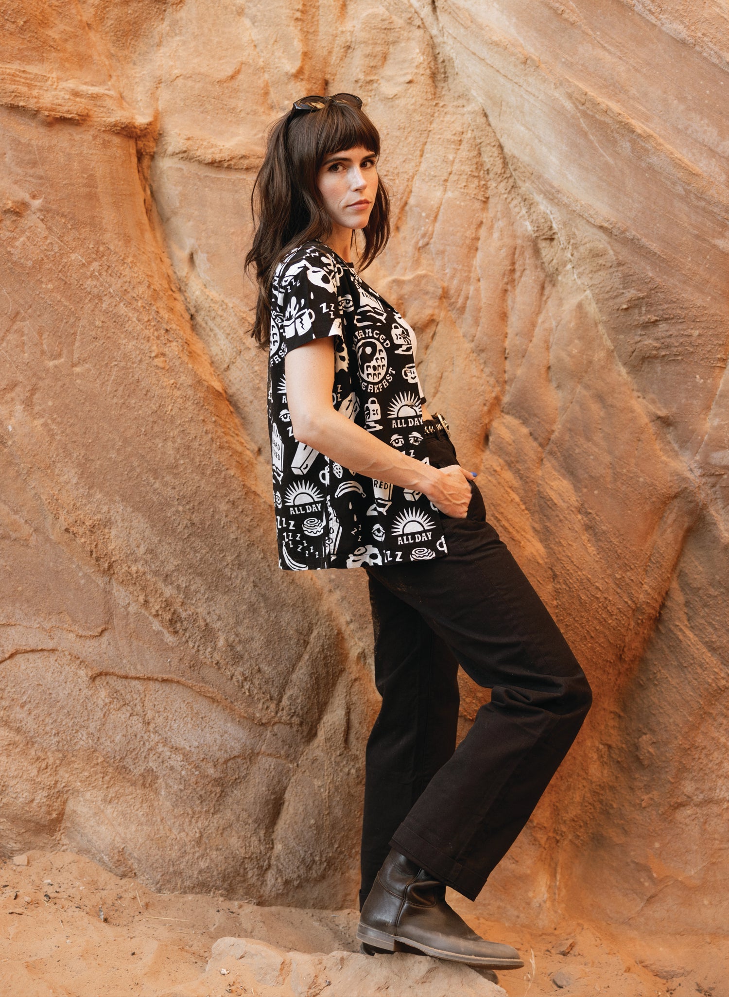 Dead Tired Button-Up